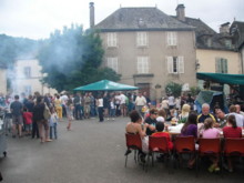 Marché de pays en Monceau sur Dordogne