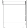 Clarke & Clarke Roller Blinds Harris Wedgewood - Image 3